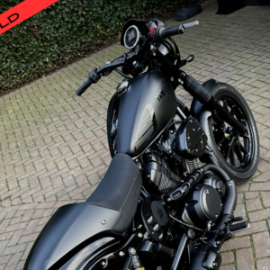 Yamaha XV950R custom Matt Black