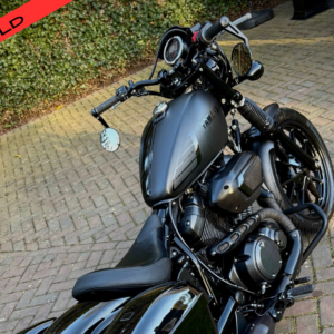 Yamaha XV950R custom Matt Black